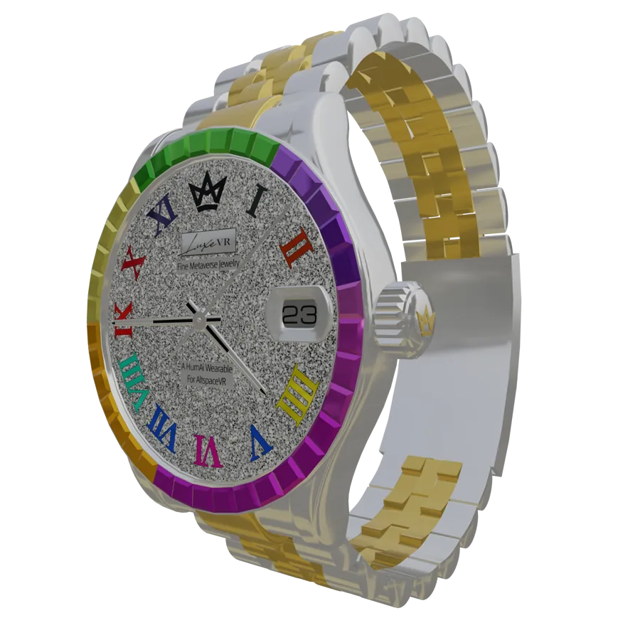 Sapphire Timepiece, Masculine Fit