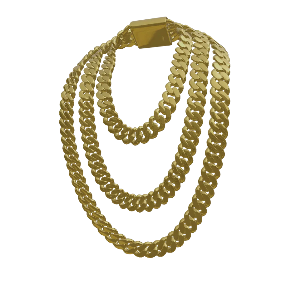 Cuban Link, Triple Layer